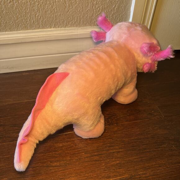 BUILD A BEAR Exclusive Pink AXOLOTL 18" Plush BAB Perfect Mint Condition - Picture 5 of 10